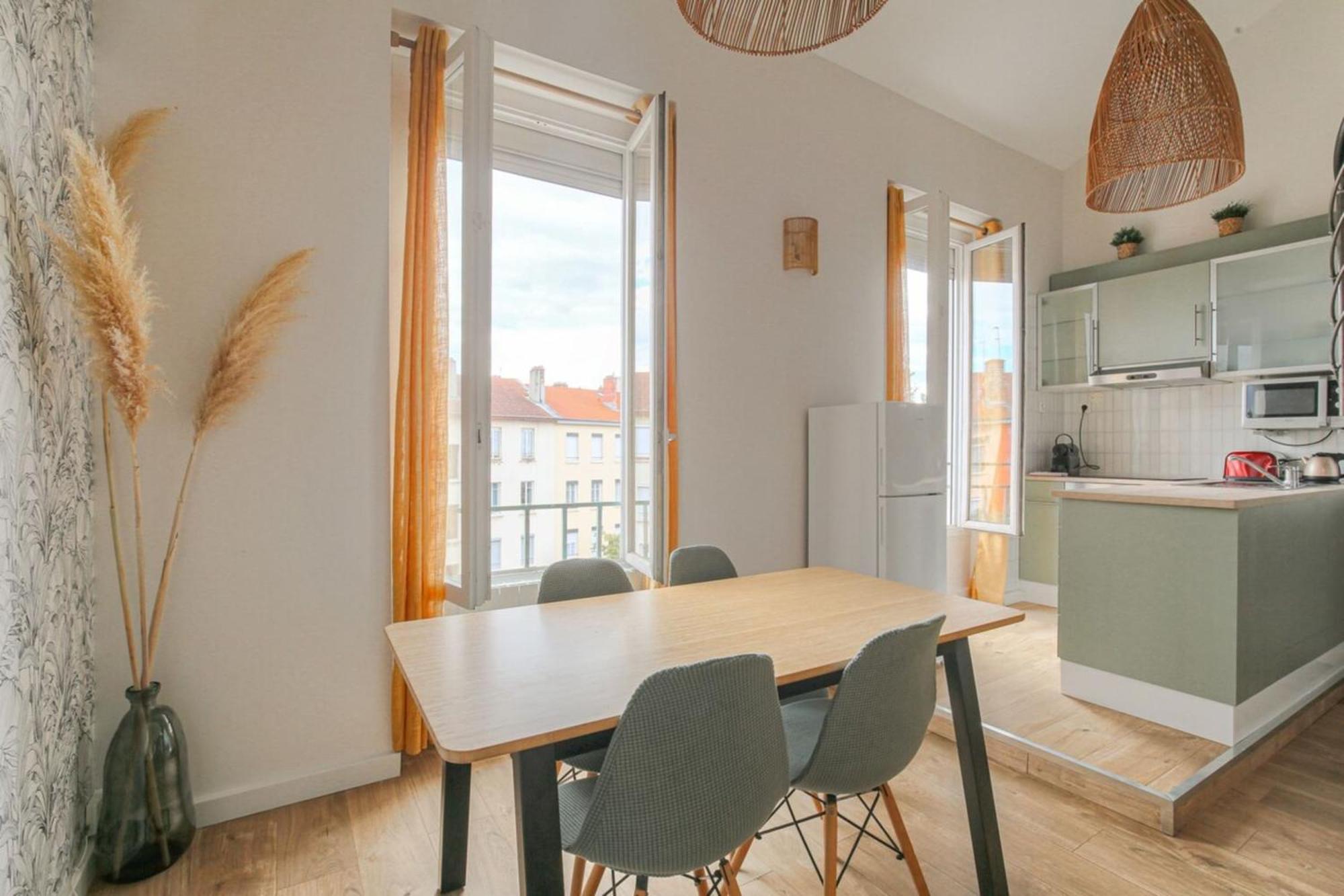 里昂Duplex Spacieux Et Design Proche La Part-Dieu公寓 外观 照片