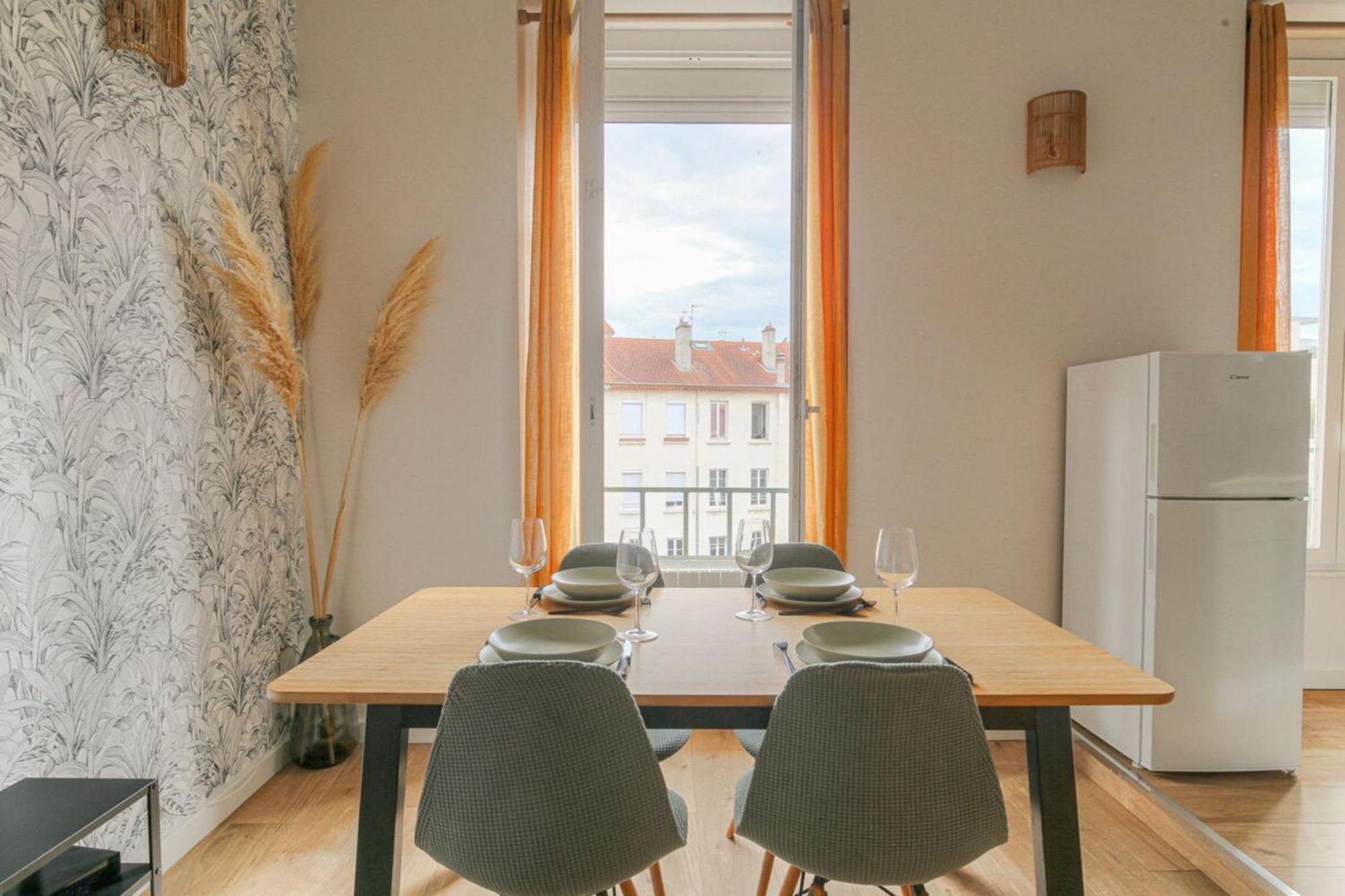 里昂Duplex Spacieux Et Design Proche La Part-Dieu公寓 外观 照片