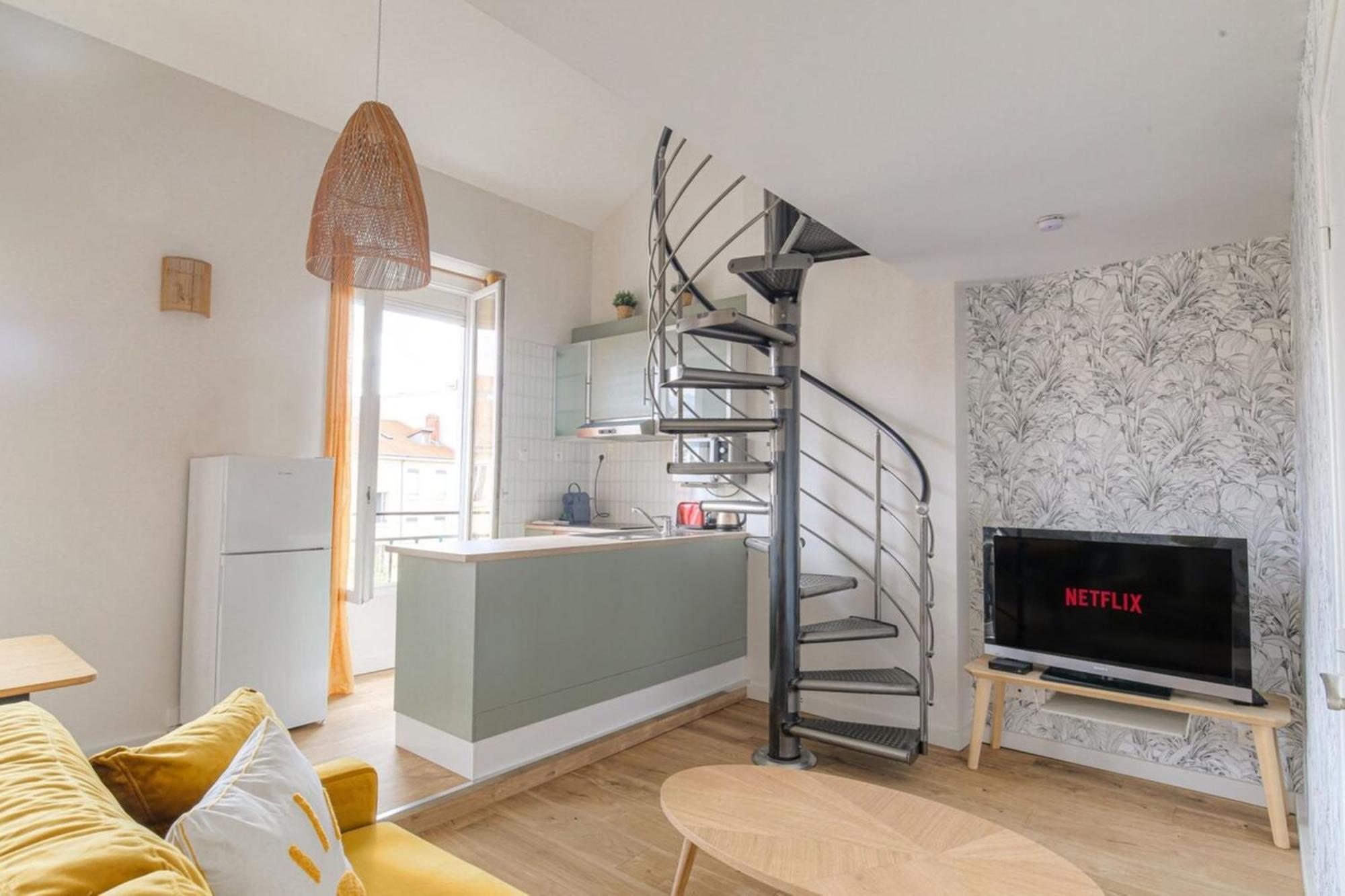 里昂Duplex Spacieux Et Design Proche La Part-Dieu公寓 外观 照片