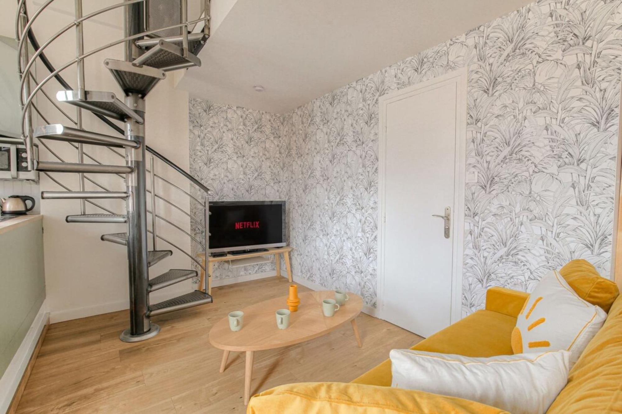 里昂Duplex Spacieux Et Design Proche La Part-Dieu公寓 外观 照片