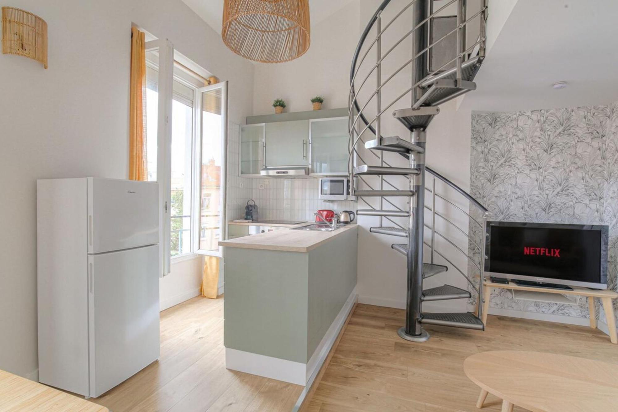 里昂Duplex Spacieux Et Design Proche La Part-Dieu公寓 外观 照片